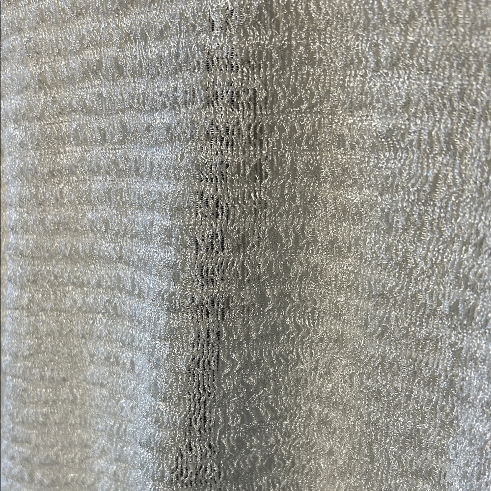 Zara Cream Textured Short Sleeve Tee - Picture 6 of 10